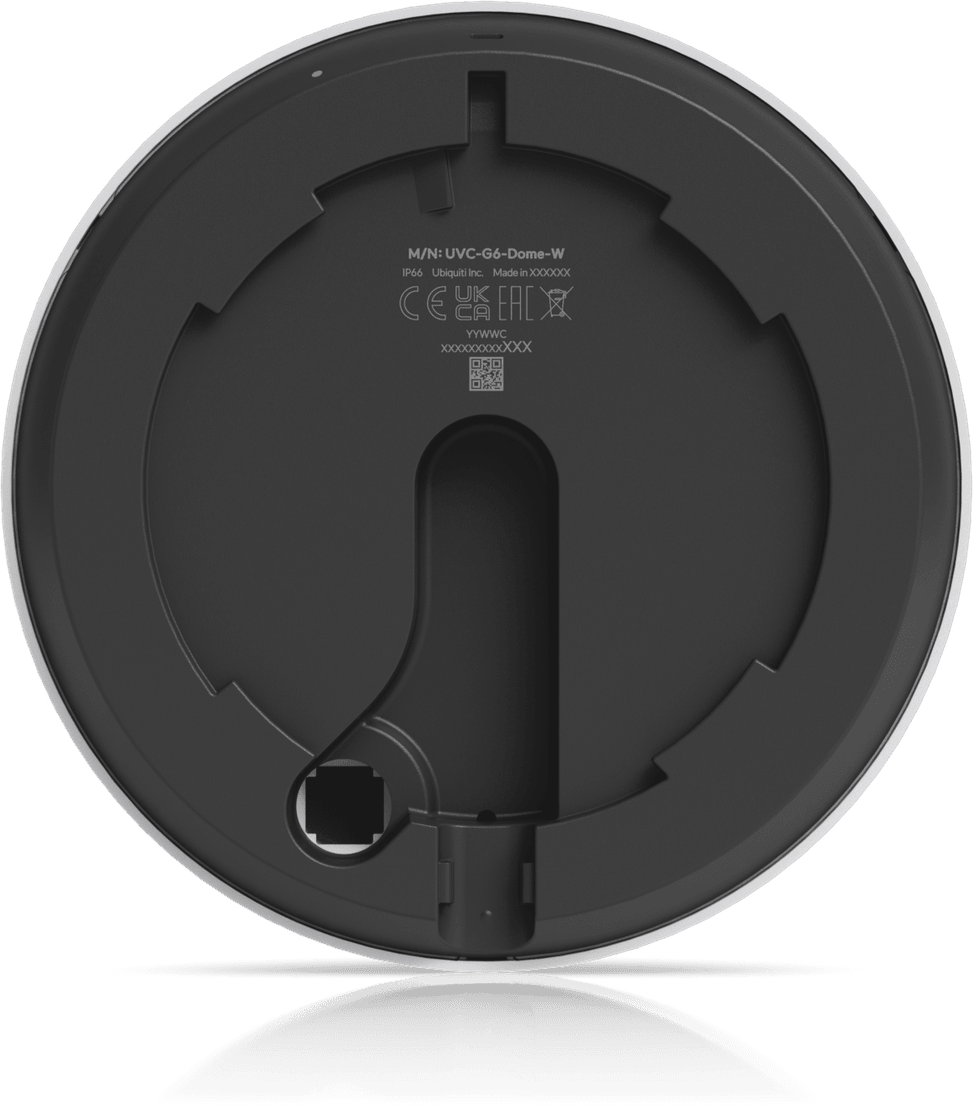 Ubiquiti G6 Dome – Caméra dôme 4K résistante aux intempéries UVC-G6-Dome-W — image 22