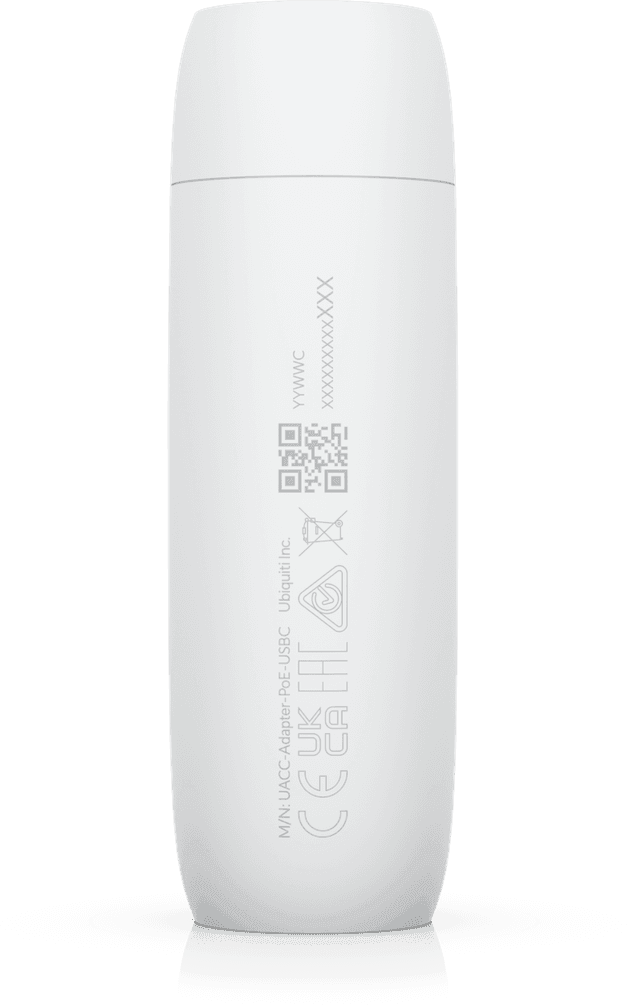 Ubiquiti PoE Integrated AC Adapter – Adaptateur secteur PoE intégré UACC-PoE+-USBC — image 2