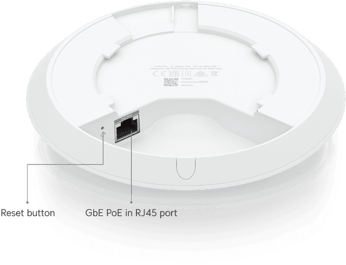 Ubiquiti Access Point U6 Plus – Point d'accès WiFi 6 haut de gamme U6+ — image 5