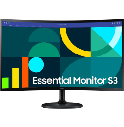 Écran 27" incurvé Gaming Full HD Samsung Essential S3 S36GD (LS27D360GAUXEN)