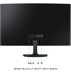 Écran 27" incurvé Gaming Full HD Samsung Essential S3 S36GD (LS27D360GAUXEN)