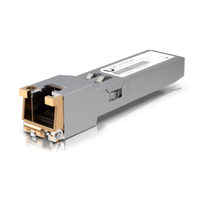 Ubiquiti SFP to RJ45 Adapter – Adaptateur SFP vers RJ45 UACC-CM-RJ45-1G
