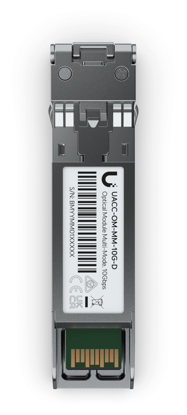 وحدة بصرية 10G متعددة الأنماط Ubiquiti 10G Multi-Mode Optical Module UACC-OM-MM-10G-D — صورة 1