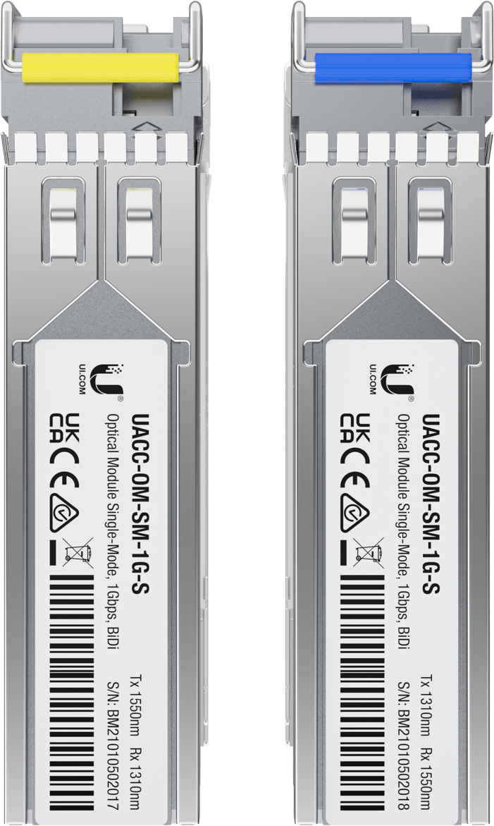 Ubiquiti 1G Bidirectional Single-Mode Optical Module – Module optique bidirectionnel UACC-OM-SM-1G-S-2 — image 3