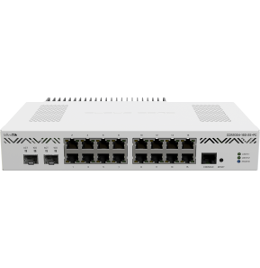 Routeur Gigabit MikroTik 16 ports + 2 ports SPF+ (CCR2004-16G-2S+PC)