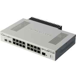 Routeur Gigabit MikroTik 16 ports + 2 ports SPF+ (CCR2004-16G-2S+PC)