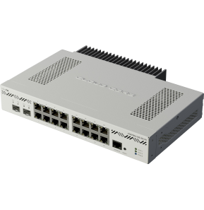 Routeur Gigabit MikroTik 16 ports + 2 ports SPF+ (CCR2004-16G-2S+PC)