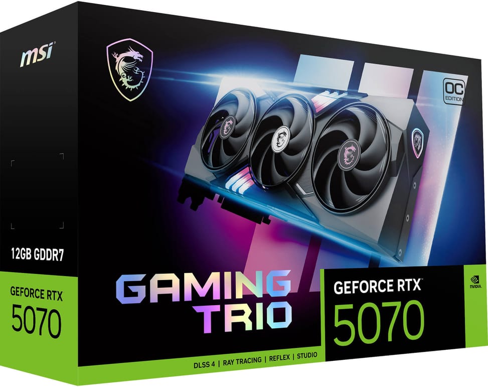 Carte Graphique MSI GeForce RTX 5070 12G GAMING TRIO OC (912-V532-029) — image 11