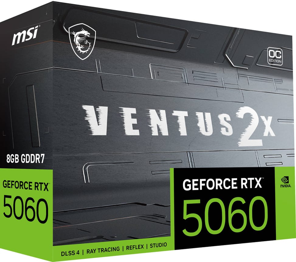 Carte Graphique MSI GeForce RTX 5060 8G VENTUS 2X OC (912-V537-002) — image 8