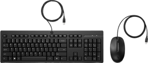 Ensemble combiné clavier souris filaires HP 225 G2 - Azerty (AX2Y7AA)