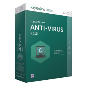 Kaspersky Antivirus 2016 pour PC 3 postes