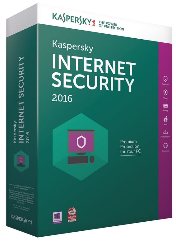 Kaspersky Internet Security 2016 pour PC