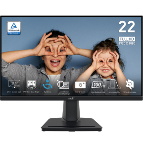 Écran 21.45” Full HD MSI Pro MP225 (9S6-3PC6CM-002)
