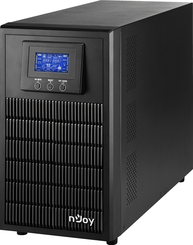 Onduleur On-line nJoy Aten PRO 3000 - 2700 W / 3000VA - 4 prises FR (PWUP-OL300AP-AZ) — image 3