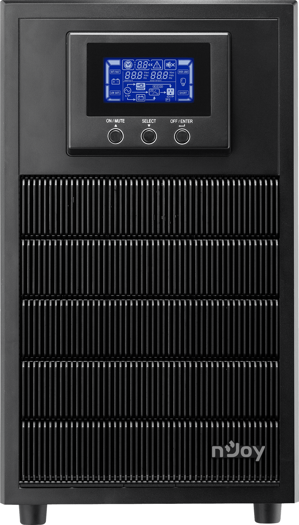 جهاز UPS On-line nJoy Aten PRO 3000 - 2700 W / 3000VA - 4 مقابس FR (PWUP-OL300AP-AZ) — صورة 1