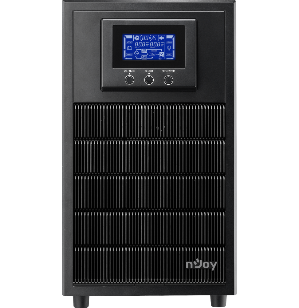 Onduleur On-line nJoy Aten PRO 3000 - 2700 W / 3000VA - 4 prises FR (PWUP-OL300AP-AZ)