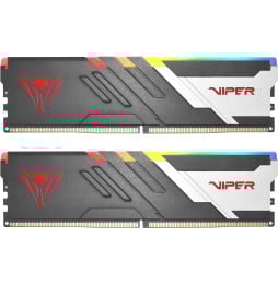 Barrette mémoire Patriot Viper Venom RGB 32GB (16GBx2) U-DIMM DDR5 6000 MHz - Pc Bureau (PVVR532G600C36K)