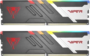 Barrette mémoire Patriot Viper Venom RGB 32GB (16GBx2) U-DIMM DDR5 6000 MHz - Pc Bureau (PVVR532G600C36K)