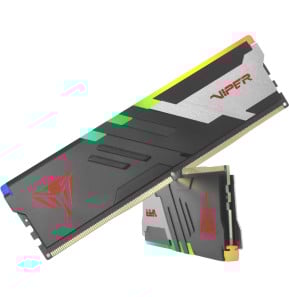 Barrette mémoire Patriot Viper Venom RGB 32GB (16GBx2) U-DIMM DDR5 6000 MHz - Pc Bureau (PVVR532G600C36K)