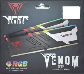 Barrette mémoire Patriot Viper Venom RGB 32GB (16GBx2) U-DIMM DDR5 6000 MHz - Pc Bureau (PVVR532G600C36K) — image 5