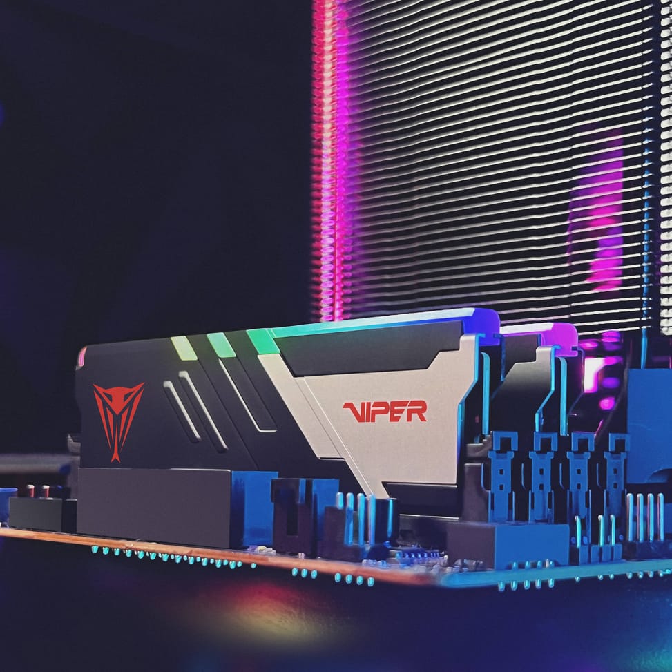 Barrette mémoire Patriot Viper Venom RGB 32GB (16GBx2) U-DIMM DDR5 6000 MHz - Pc Bureau (PVVR532G600C36K) — image 9