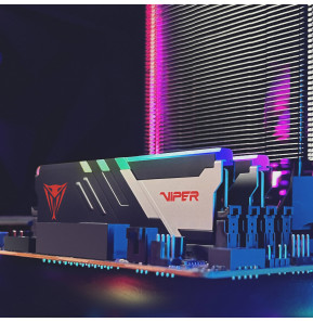 Barrette mémoire Patriot Viper Venom RGB 32GB (16GBx2) U-DIMM DDR5 6000 MHz - Pc Bureau (PVVR532G600C36K)