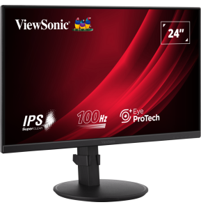 Écran 24" Full HD Viewsonic VG2408 Ergonomic avec USB Hub