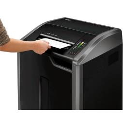 Destructeur Fellowes Powershred® 425Ci — Sécurité P-4 · 114 L · 32 feuilles/passage