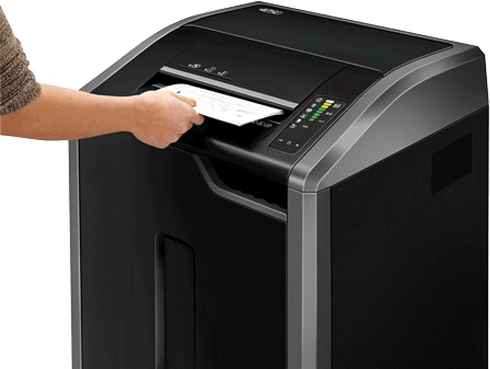 Destructeur Fellowes Powershred® 425Ci — Sécurité P-4 · 114 L · 32 feuilles/passage — image 3