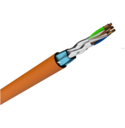 Câble D-LINK F/ FTP CAT6A LSZH - Vente par bobine de 305 mètres (NCB-6AFFORGR-305-24)