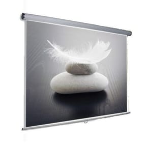 Écran de projection manuel mural ORAY Cineflex 180 x 180 cm - Blanc Mat — image 2