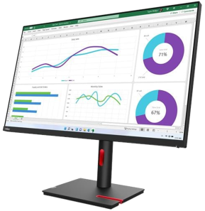 Écran Plat 32" Lenovo ThinkVision T32h-30 QHD (63D3GAT1EU)
