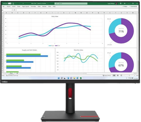 Écran Plat 32" Lenovo ThinkVision T32h-30 QHD (63D3GAT1EU)