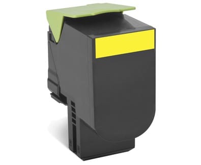 Cartouche de toner Jaune 808XY extra longue durée du Programme de retour - 4000 pages (80C8XY0)