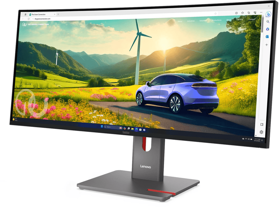 Écran incurvé 34" Lenovo ThinkVision P34WD-40 (64ADGAT1EU) — image 3