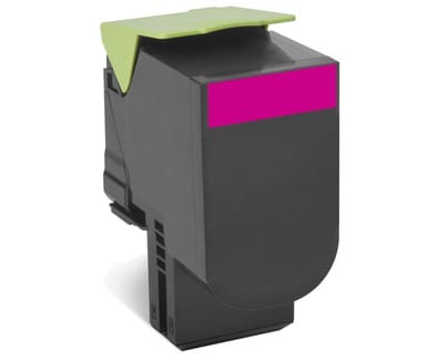 Cartouche de toner Magneta 808XM extra longue durée du Programme de retour - 4000 pages (80C8XM0)