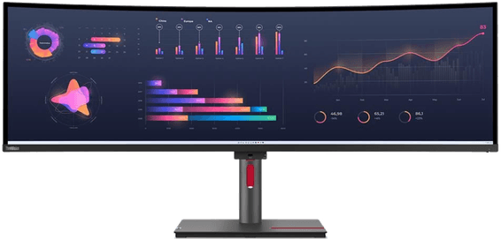 Écran incurvé 49" Lenovo ThinkVision P49w-30 5K DQHD (63DBRAT1EU)