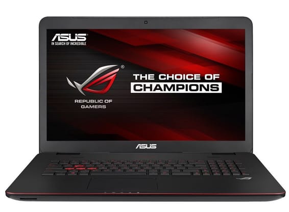 PC Portable Gaming Asus ROG G series G771JW-T7210T avec un sac, souris, casque Offerts