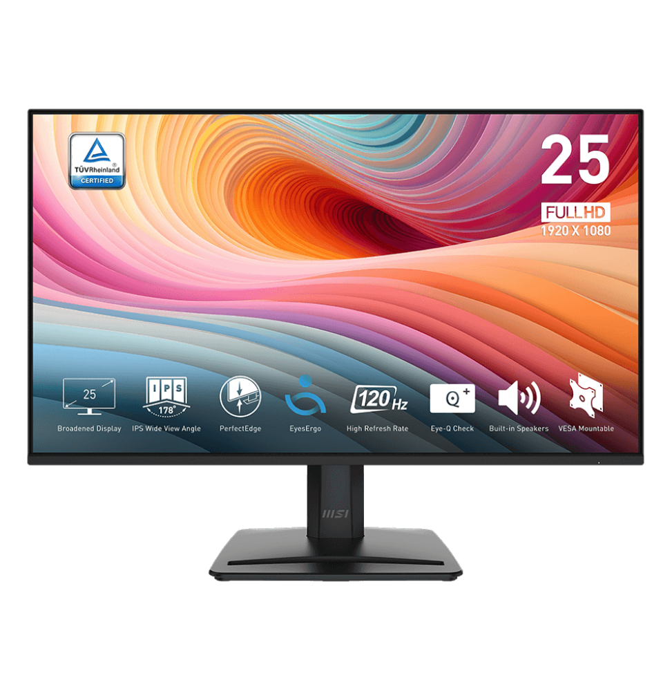 Écran 25" Full HD MSI Pro MP251 E2 (9S6-3PD2CM-037) — image 1