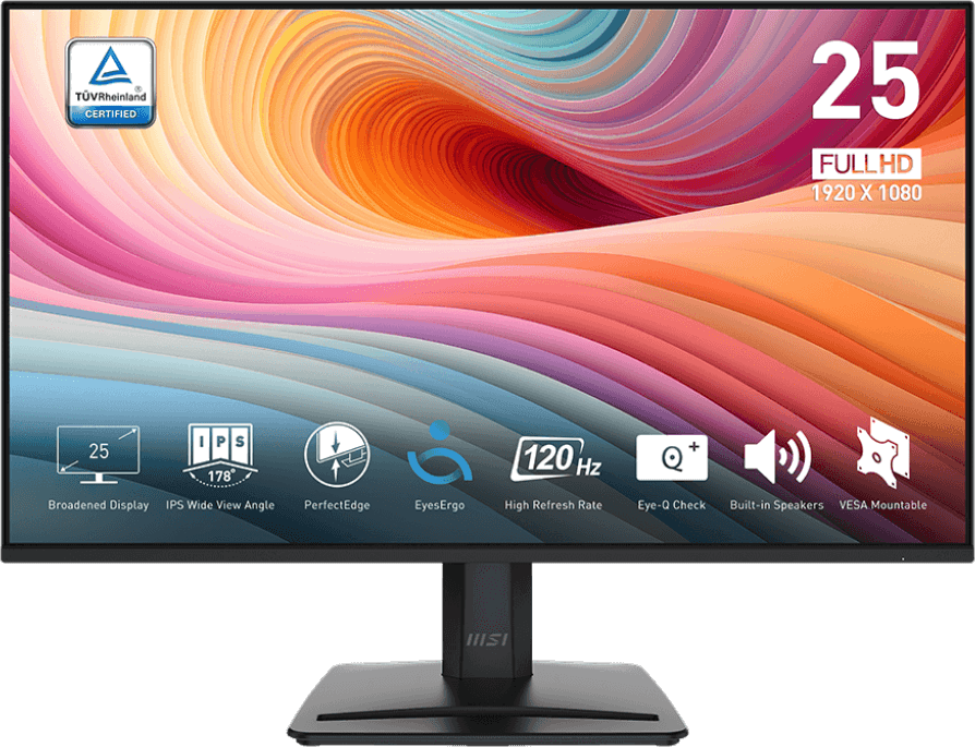 MSI Pro MP251 E2 25" Full HD Monitor (9S6-3PD2CM-001) — image 1