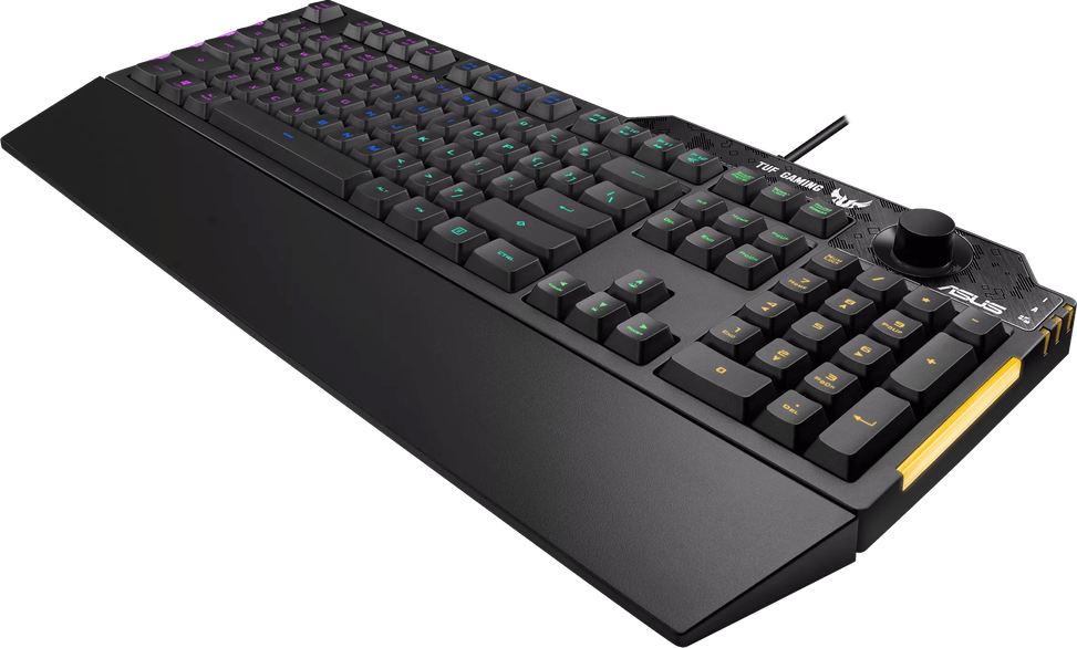 Clavier gaming Asus TUF K1 avec rétroéclairage RGB Aura Sync - Français (Azerty) (90MP01X0-BKFA00) — image 5