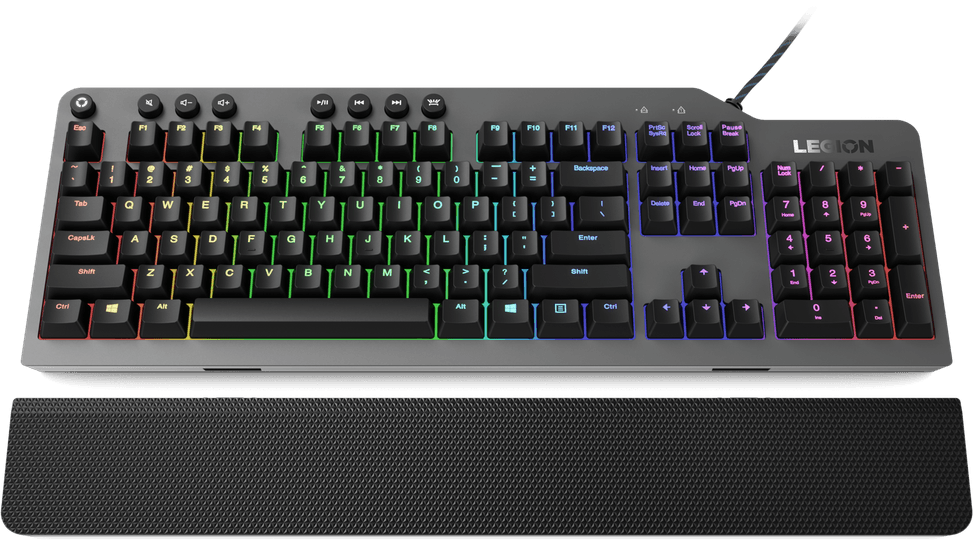 Lenovo Legion K500 RGB Wired Mechanical Gaming Keyboard - French AZERTY (GY40T26483) — image 1