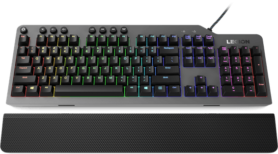Clavier mécanique filaire gaming Lenovo Legion K500 RGB - AZERTY Français (GY40T26483)