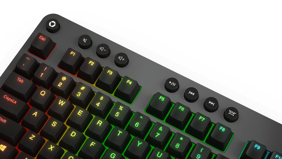 Lenovo Legion K500 RGB Wired Mechanical Gaming Keyboard - French AZERTY (GY40T26483) — image 5