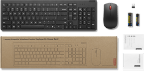 Combiné Lenovo Essential Clavier et Souris sans fil Gen2 - Français (4X31R64464) — image 5