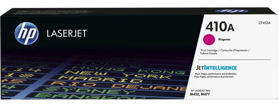 تونر HP LaserJet أصلي HP 410A أرجواني (CF413A) — صورة 1