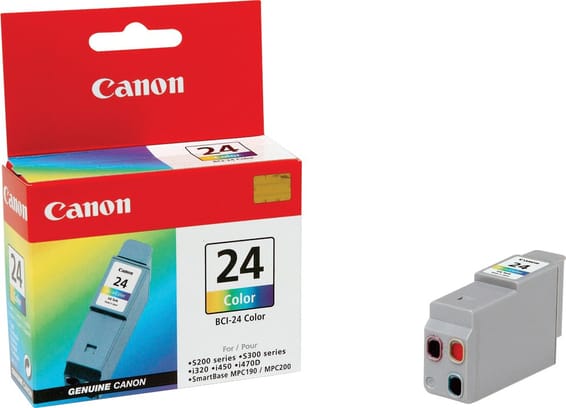Cartouche Canon Model BCI-24c Couleur Ink Tank