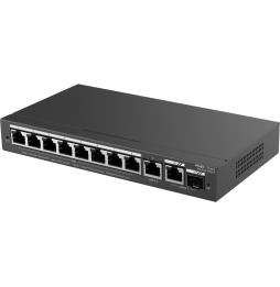 Switch Administrable Reyee RG-ES210GS-P 8 ports PoE / 1 SFP 120W