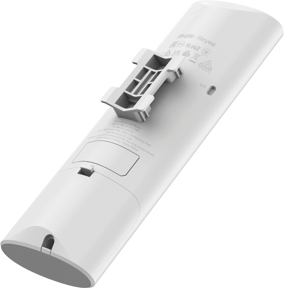 نقطة وصول WiFi 6 AX3000 Reyee RG-RAP62-OD - داخلية/خارجية — صورة 10