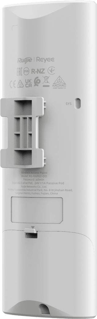 Point d'accès WiFi 6 AX3000 Reyee RG-RAP62-OD - Intérieur/extérieur — image 6